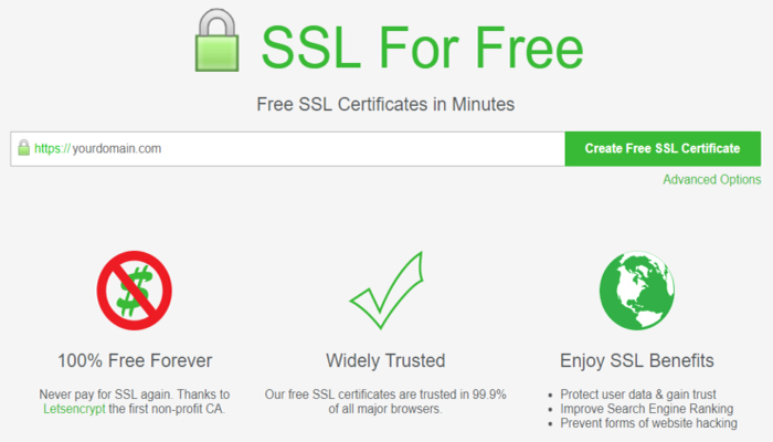 mua ssl miễn phí - SSL For Free 