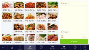 Ứng dụng quản lý nhà hàng Ocha 