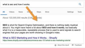 Featured Snippets