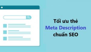 Tối ưu thẻ Meta Description 