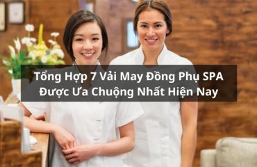 vải may đồng phục spa