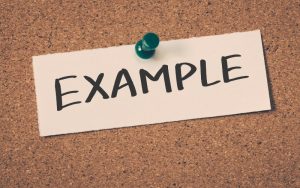 không đưa ví dụ minh họa và tình huống thực tế