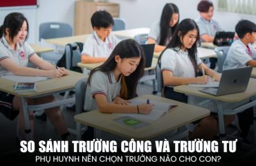 so sánh trường công và trường tư